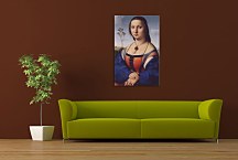 Portrait of Maddalena Doni - Rafael Santi obraz zs17988