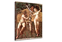 Rafael Santi obraz - Adam and Eve, from the 'Stanza della Segnatura' zs17989