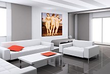 The Three Graces - Rafael Santi reprodukcia zs17991