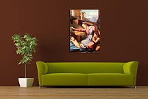 Rafael Santi reprodukcia - The Madonna of the Blue Diadem zs17993