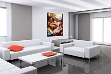 Rafael Santi reprodukcia - The Madonna of the Blue Diadem zs17993