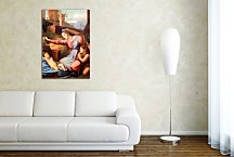 Rafael Santi reprodukcia - The Madonna of the Blue Diadem zs17993