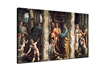 Rafael Santi reprodukcia  - The Healing of the Lame Man zs17994