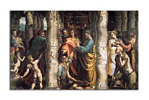 Rafael Santi reprodukcia  - The Healing of the Lame Man zs17994