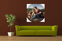 Rafael Santi reprodukcia  The Alba Madonna zs17996