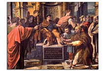 Rafael Santi reprodukcia  -The Blinding of Elymas zs17997