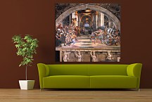 The Expulsion of Heliodorus from the Temple - Rafael Santi reprodukcia zs18001