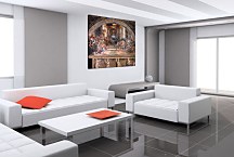 The Expulsion of Heliodorus from the Temple - Rafael Santi reprodukcia zs18001