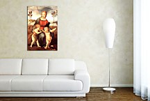 Rafael Santi obraz Madonna of the Goldfinch zs18004