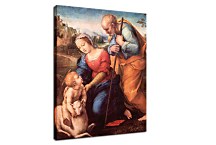Rafael Santi reprodukcia - The Holy Family with a Lamb zs18005