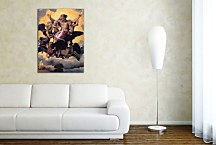 Vision of Ezekiel - Rafael Santi reprodukcia zs18007