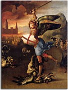 Rafael Santi reprodukcia  - St. Michael zs18010