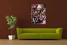 The Fall on the Road to Calvary - Rafael Santi reprodukcia  zs18013