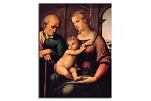 Rafael Santi reprodukcia  - The Holy Family zs18015