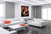 Rafael Santi reprodukcia  - The Holy Family zs18015