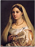 The Veiled Woman, or La Donna Velata - Rafael Santi reprodukcia zs18018