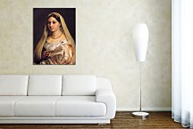 The Veiled Woman, or La Donna Velata - Rafael Santi reprodukcia zs18018