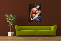 The Virgin of the House of Orleans - Rafael Santi reprodukcia zs18019