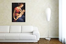 The Virgin of the House of Orleans - Rafael Santi reprodukcia zs18019