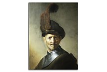 Obraz Rembrandt - An Old Man in Military Costume zs18023