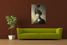 Obraz Rembrandt - An Old Man in Military Costume zs18023