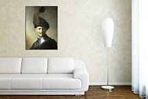 Obraz Rembrandt - An Old Man in Military Costume zs18023