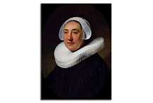 Portrait of Haesje van Cleyburgh - Reprodukcia Rembrandt - zs18030