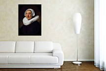 Portrait of Haesje van Cleyburgh - Reprodukcia Rembrandt - zs18030