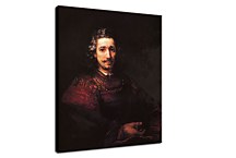 Man with a Magnifying Glass - Reprodukcia Rembrandt - zs18035
