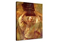 Moses Smashing the Tablets of the Law - Reprodukcia Rembrandt - zs18036