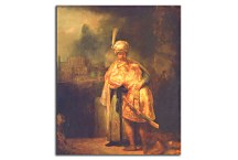 David and Jonathan - Reprodukcia Rembrandt - zs18038