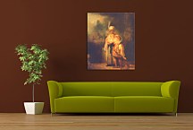 David and Jonathan - Reprodukcia Rembrandt - zs18038