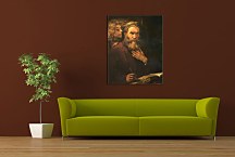 St. Matthew and The Angel - Reprodukcia Rembrandt - zs18040