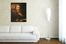 St. Matthew and The Angel - Reprodukcia Rembrandt - zs18040