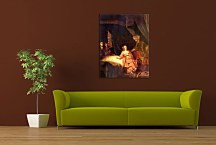 Joseph Accused by Potiphar's Wife - Reprodukcia Rembrandt - zs18042