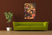 Christ Driving the Moneychangers from the Temple - Obraz Rembrandt zs18043