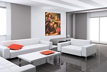 Christ Driving the Moneychangers from the Temple - Obraz Rembrandt zs18043