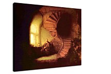 Philosopher in Meditation - Reprodukcia Rembrandt - zs18044