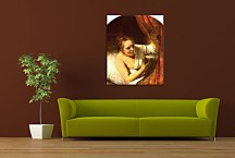 Reprodukcia Rembrandt - Woman in bed zs18046