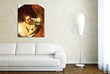 Reprodukcia Rembrandt - Woman in bed zs18046