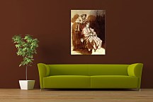 Obraz Rembrandt - A Portrait of a Young Woman zs18047