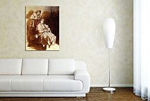 Obraz Rembrandt - A Portrait of a Young Woman zs18047