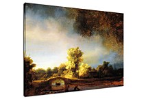 Reprodukcia Rembrandt - The Stone Bridge zs18048