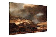 Stormy Landscape - Reprodukcia Rembrandt - zs18049