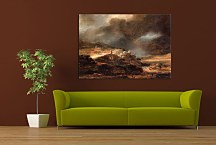 Stormy Landscape - Reprodukcia Rembrandt - zs18049