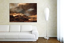 Stormy Landscape - Reprodukcia Rembrandt - zs18049