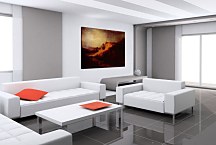 Landscape with the baptism of the treasurer - Reprodukcia Rembrandt - zs18050