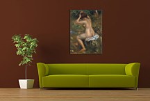 Reprodukcie Auguste Renoir - Bather is Styling zs18052
