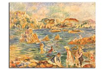 Obraz Auguste Renoir - The Beach at Guernsey Reprodukcia Renoir zs18054