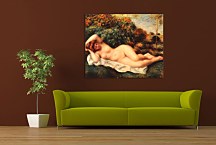 Reclining Nude Reprodukcia Renoir zs18058